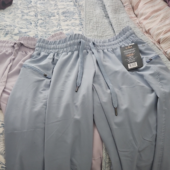 Light Blue Jogger Pants By Cali - Picture 1 of 7